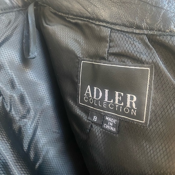 Adler Collection‎ Vintage Size 8 Genuine Leather Pants - Picture 12 of 13